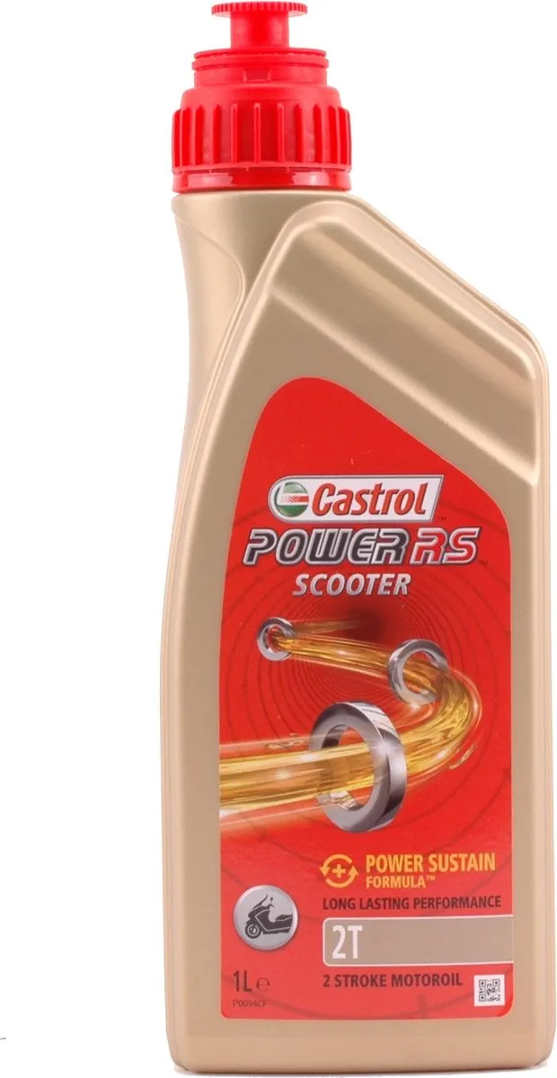Castrol Motorolie Power RS Scooter 2T 1L - afbeelding 6 van 6