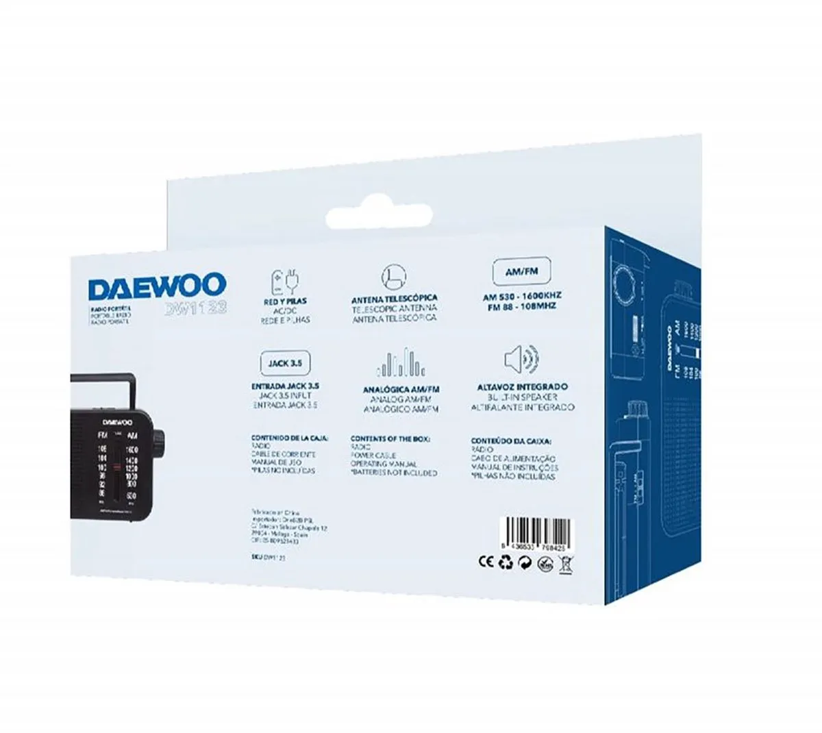 Radio Daewoo DW1123