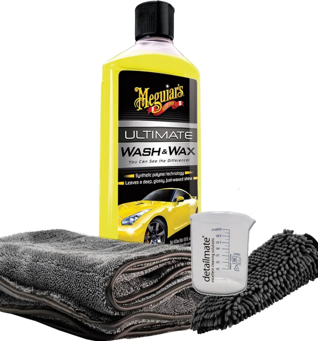 Meguiars Wash & Wax Shampoo Set
