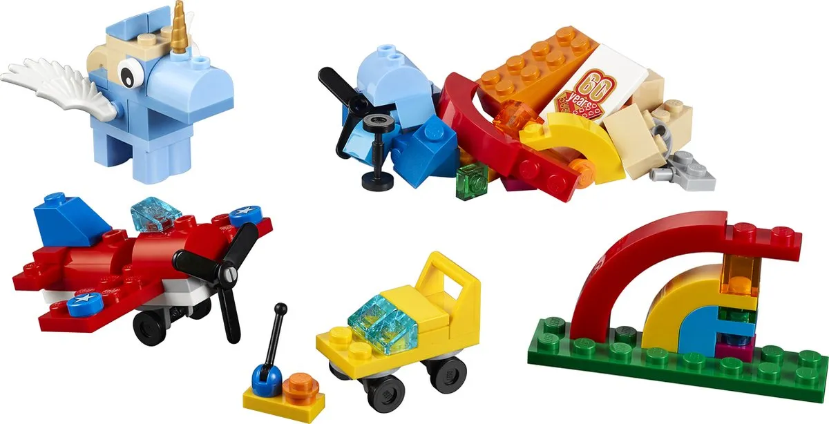 LEGO Classic Regenboogplezier 10401 - 85 Stukken - Multikleur