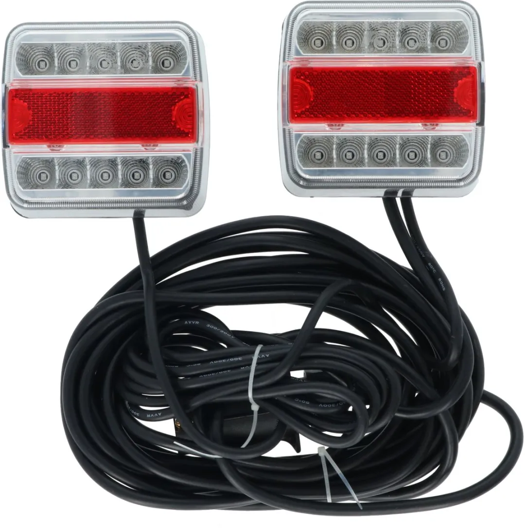 Carpoint LED Achterlichtset 4-functies 7-polig - Multicolor