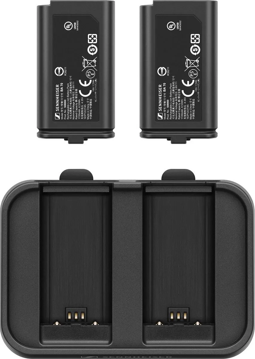 Sennheiser EW-D CHARGING SET Laadstation - 2x Accu