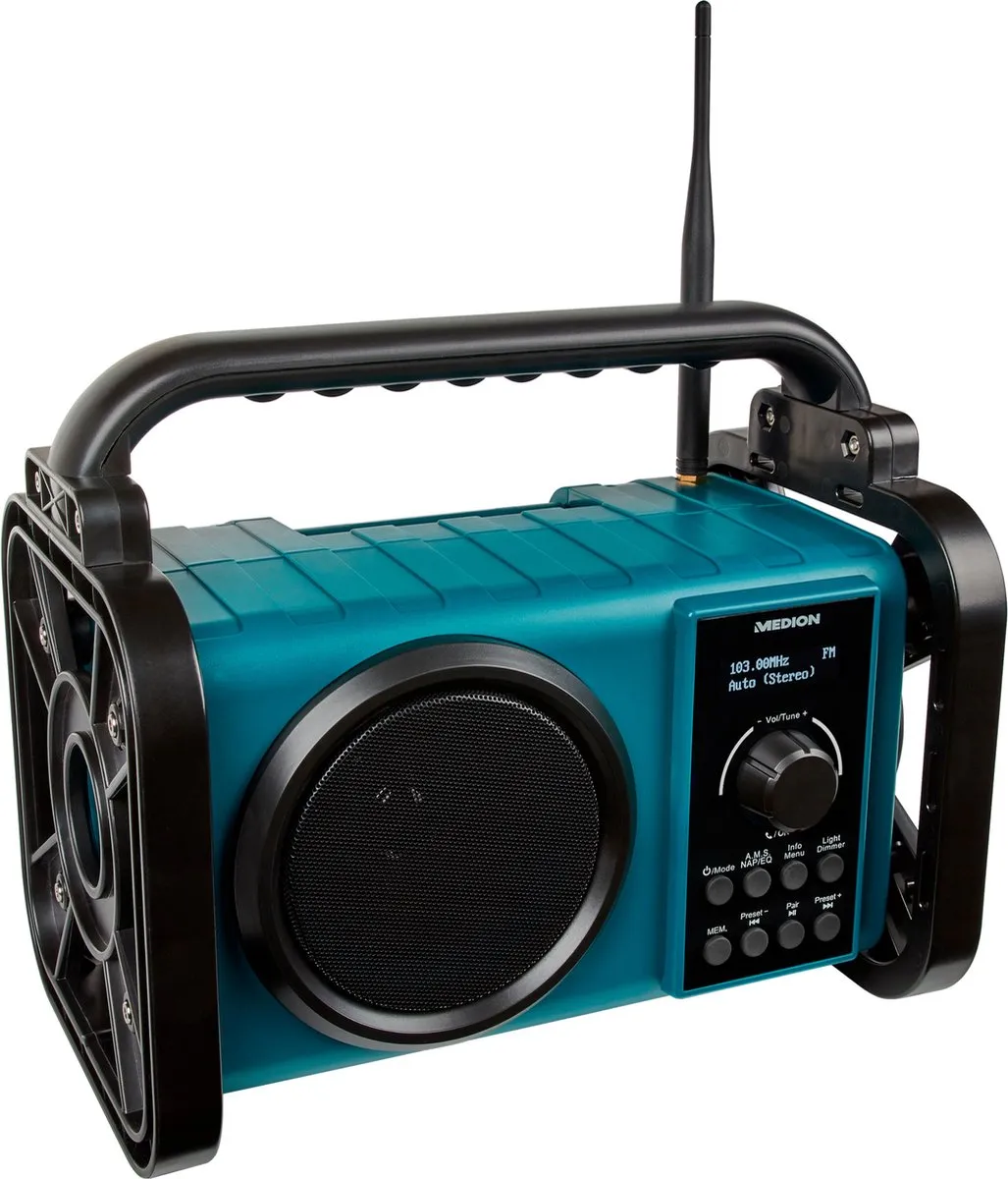 Medion MD43877 DAB+ Bouwplaatsradio