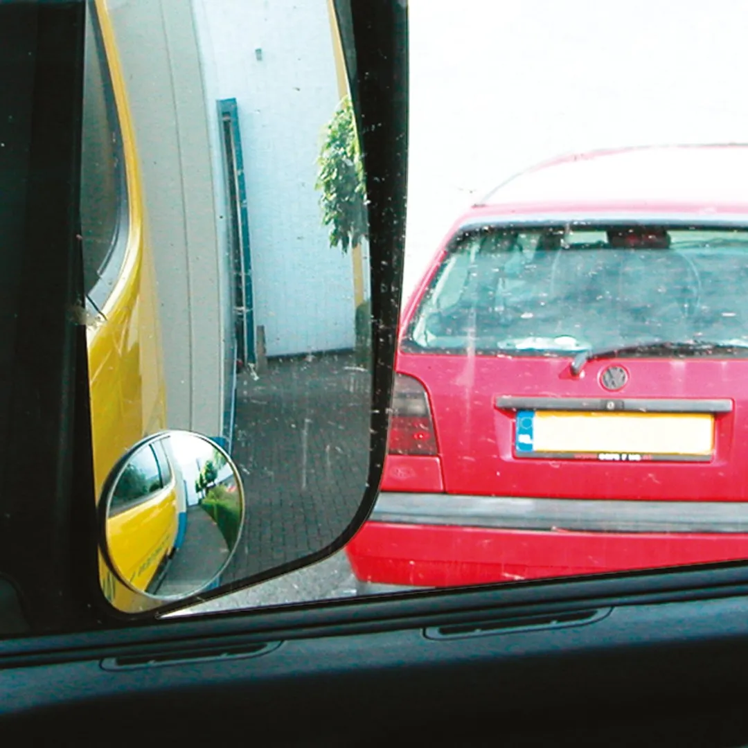 Carpoint Dodehoekspiegel Truck Rond 90mm - Zilver