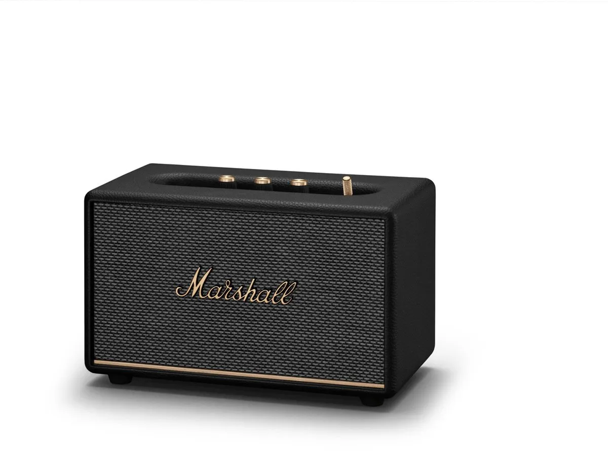 Marshall Acton III Bluetooth Speaker - Zwart