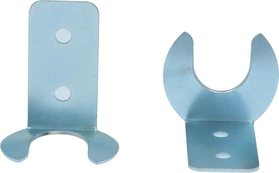Carpoint Motorkaphakenset 12cm - 2 Stuks - Zwart