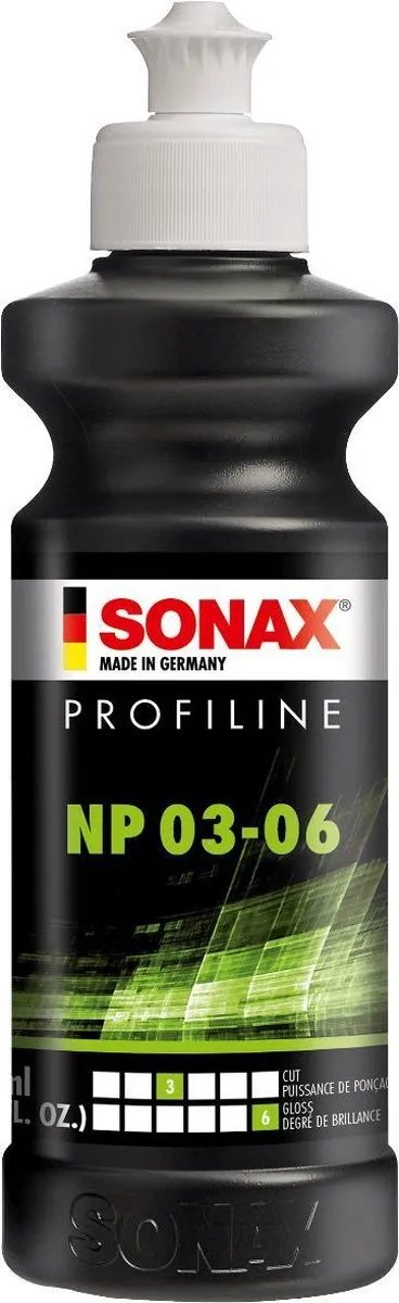 Sonax Profiline NP 03-06 Nano Polijstmiddel 250ml