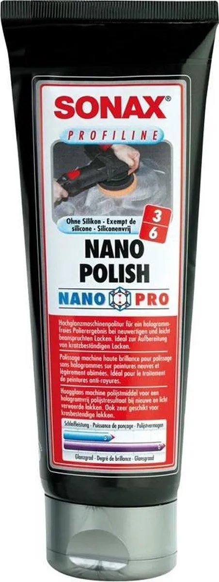 Sonax Profiline NP 03-06 Nano Polijstmiddel 250ml