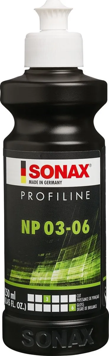 Sonax Profiline NP 03-06 Nano Polijstmiddel 250ml