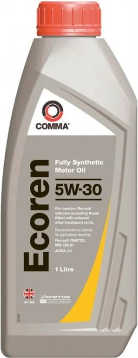 Comma Ecoren 5W-30 Motorolie 1L