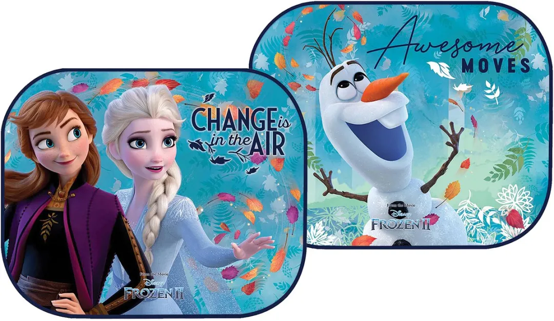 Disney Frozen 2 Pop-Up Zonneschermen - 2 Stuks - Blauw - afbeelding 2 van 5