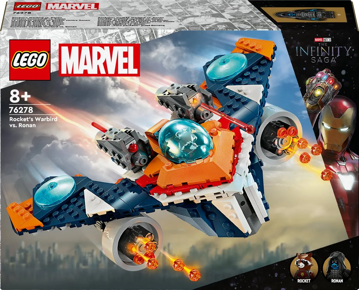 LEGO Marvel Rockets Warbird vs. Ronan 76278 - Meerkleurig