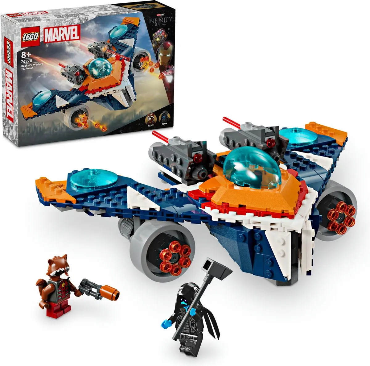 LEGO Marvel Rockets Warbird vs. Ronan 76278 - Meerkleurig