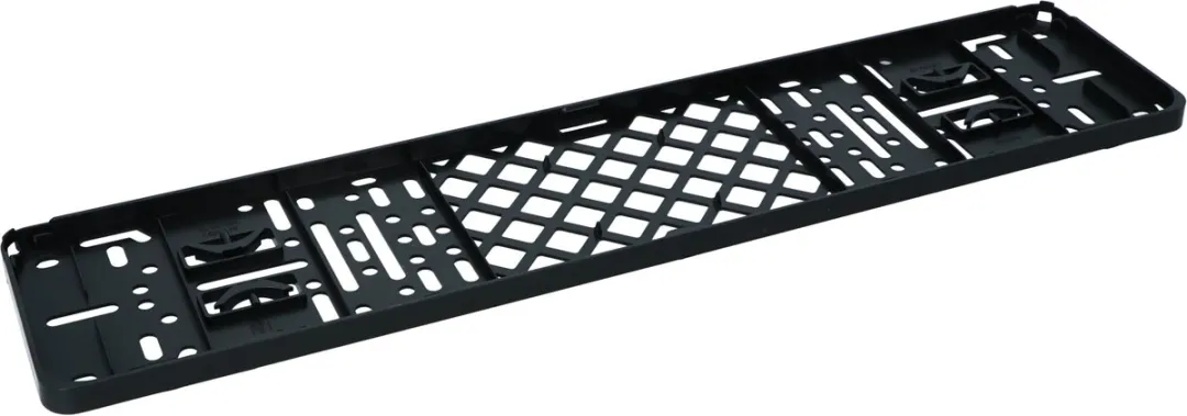 Carpoint Kentekenplaathouder Clip-On - Zwart