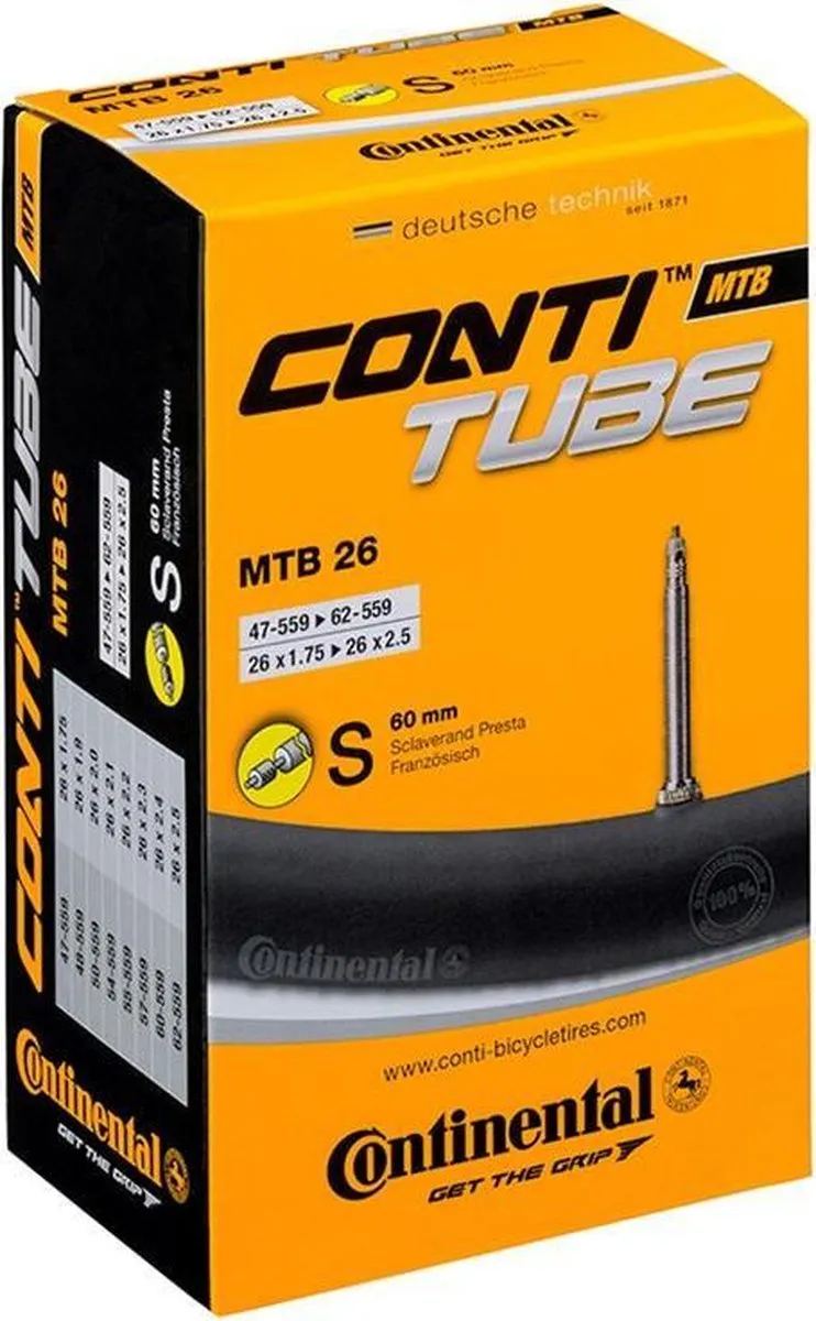 Continental Binnenband 26 Inch MTB ERTRO 62-559 - Prestaventiel
