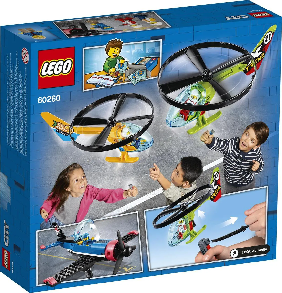 LEGO City Luchtrace 60260 - 140 Stukken - Multicolor
