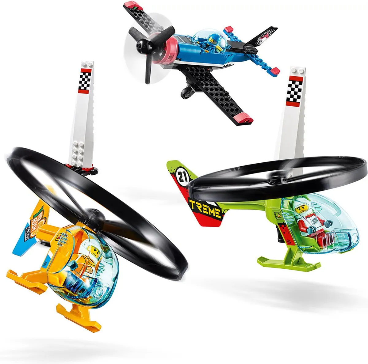 LEGO City Luchtrace 60260 - 140 Stukken - Multicolor