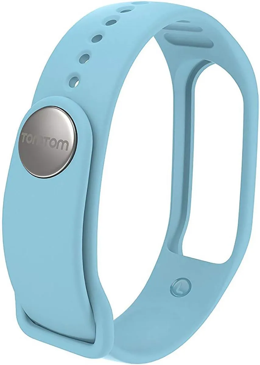 TomTom Touch Activity Tracker Bandje Lichtblauw Large