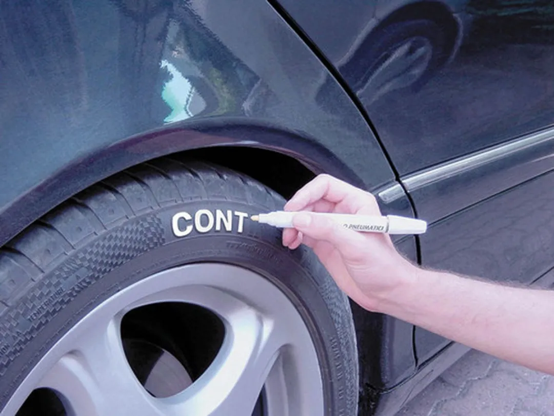 Carpoint Bandenstift Wit