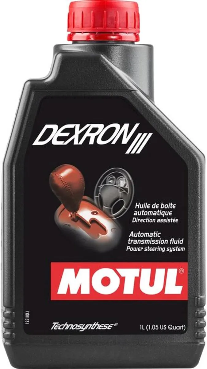 Motul Dexron III Transmissieolie 1L - afbeelding 6 van 6