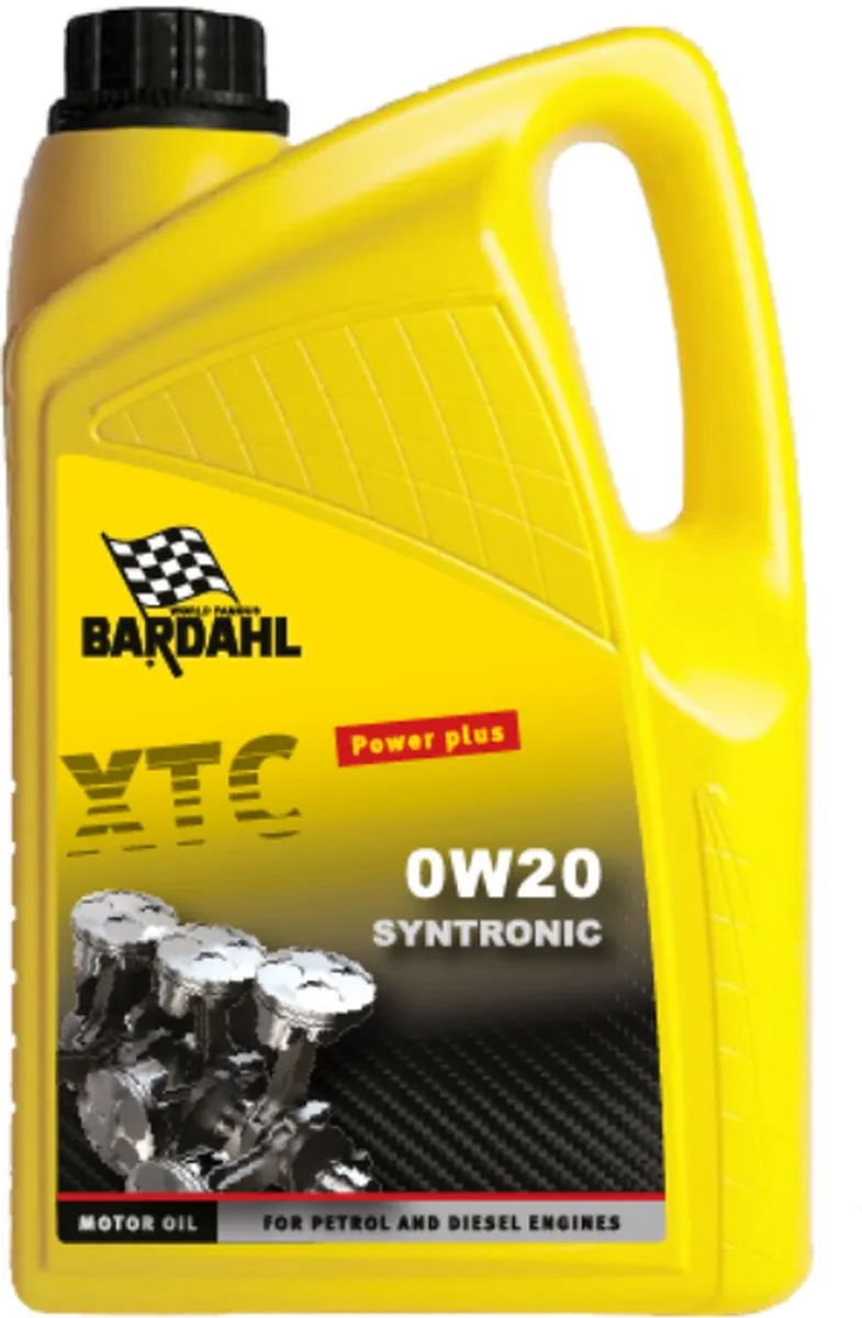 Bardahl XTC 0W20 Motorolie 5L