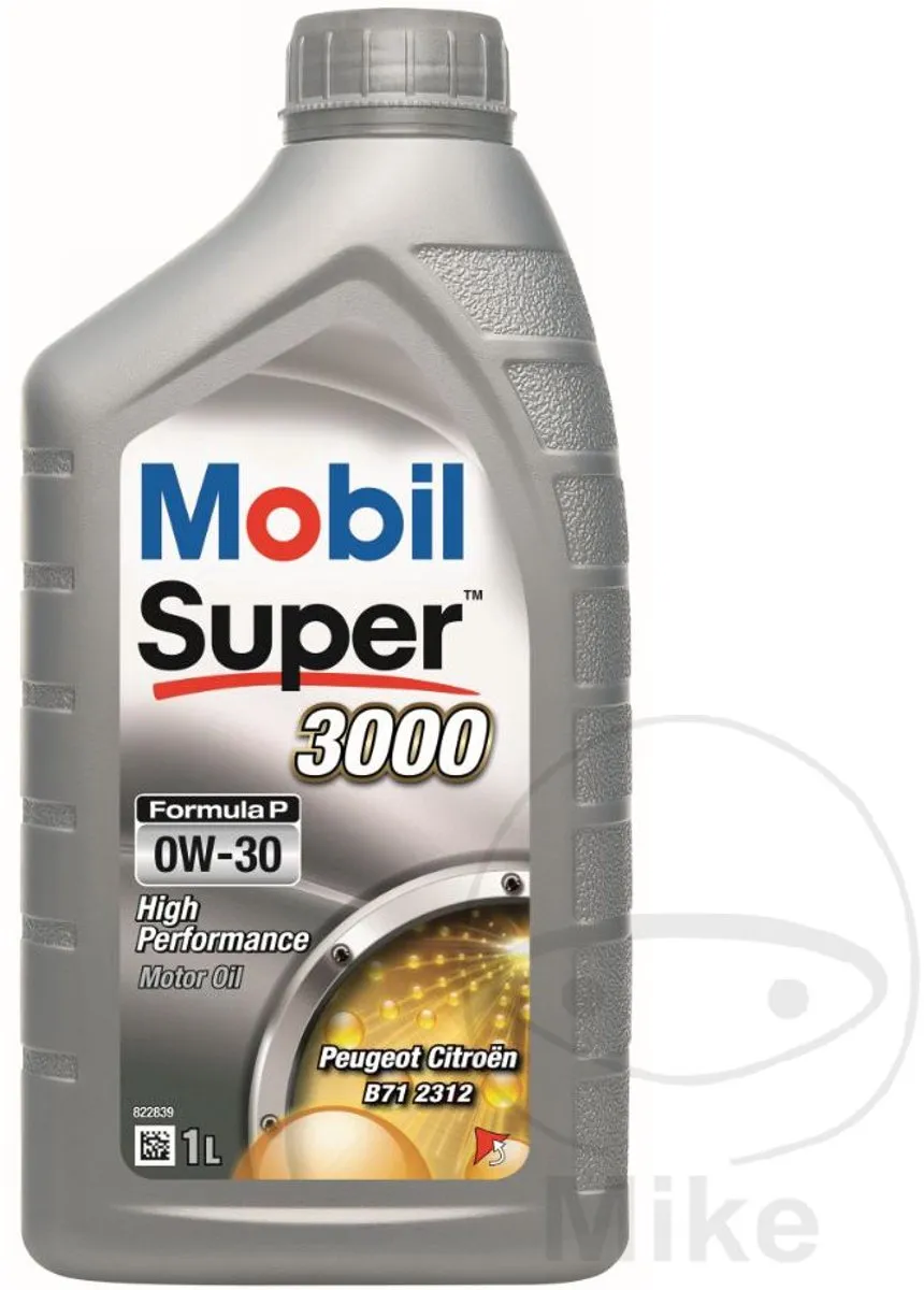 Mobil Super 3000 Formula F 0W-30 Motorolie 1L