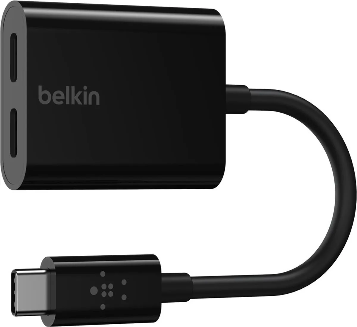 Belkin F7U081btBLK USB-C Audio/Oplaadadapter 60W - Zwart
