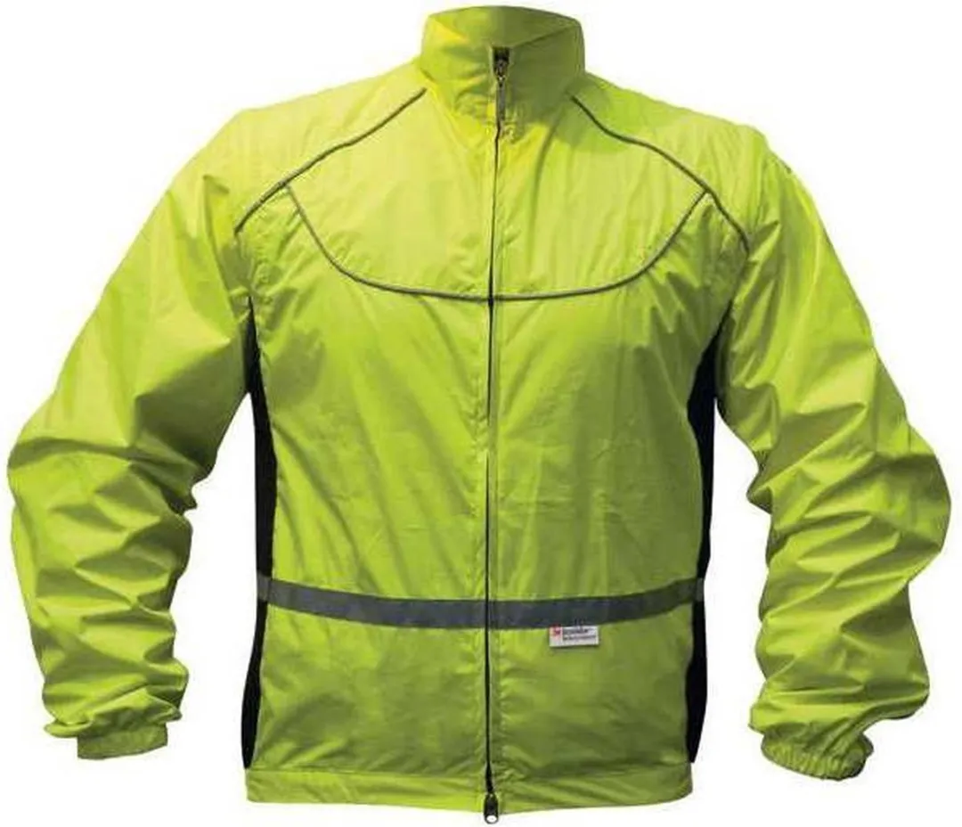 Carpoint Sportjack Reflecterend 3M - XL - Geel - afbeelding 6 van 6