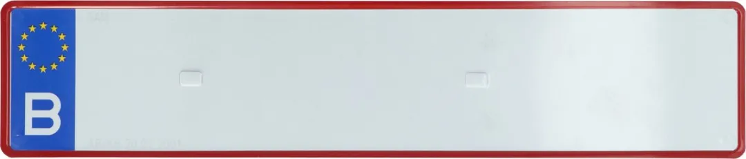 Carpoint Belgische Nummerplaat met Punt