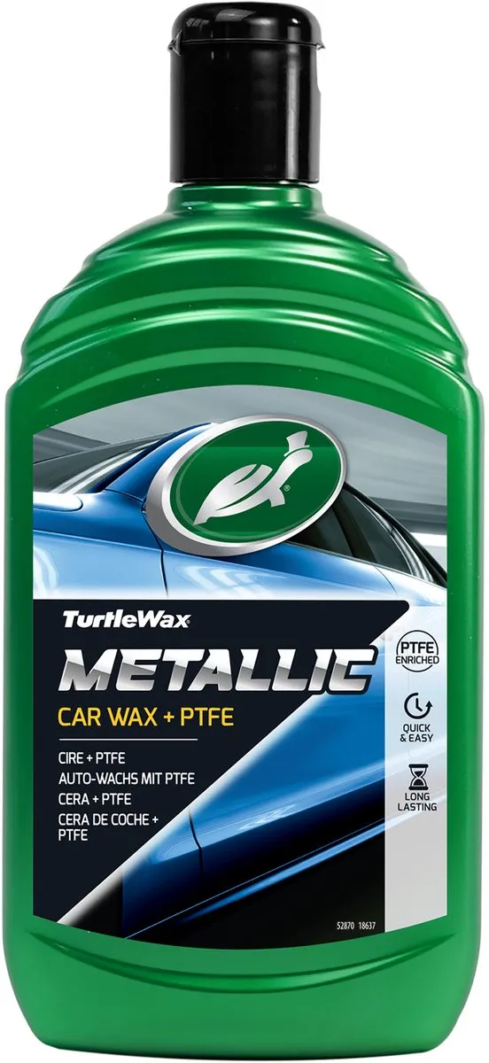 Turtle Wax Metallic Wax+PTFE 500ml