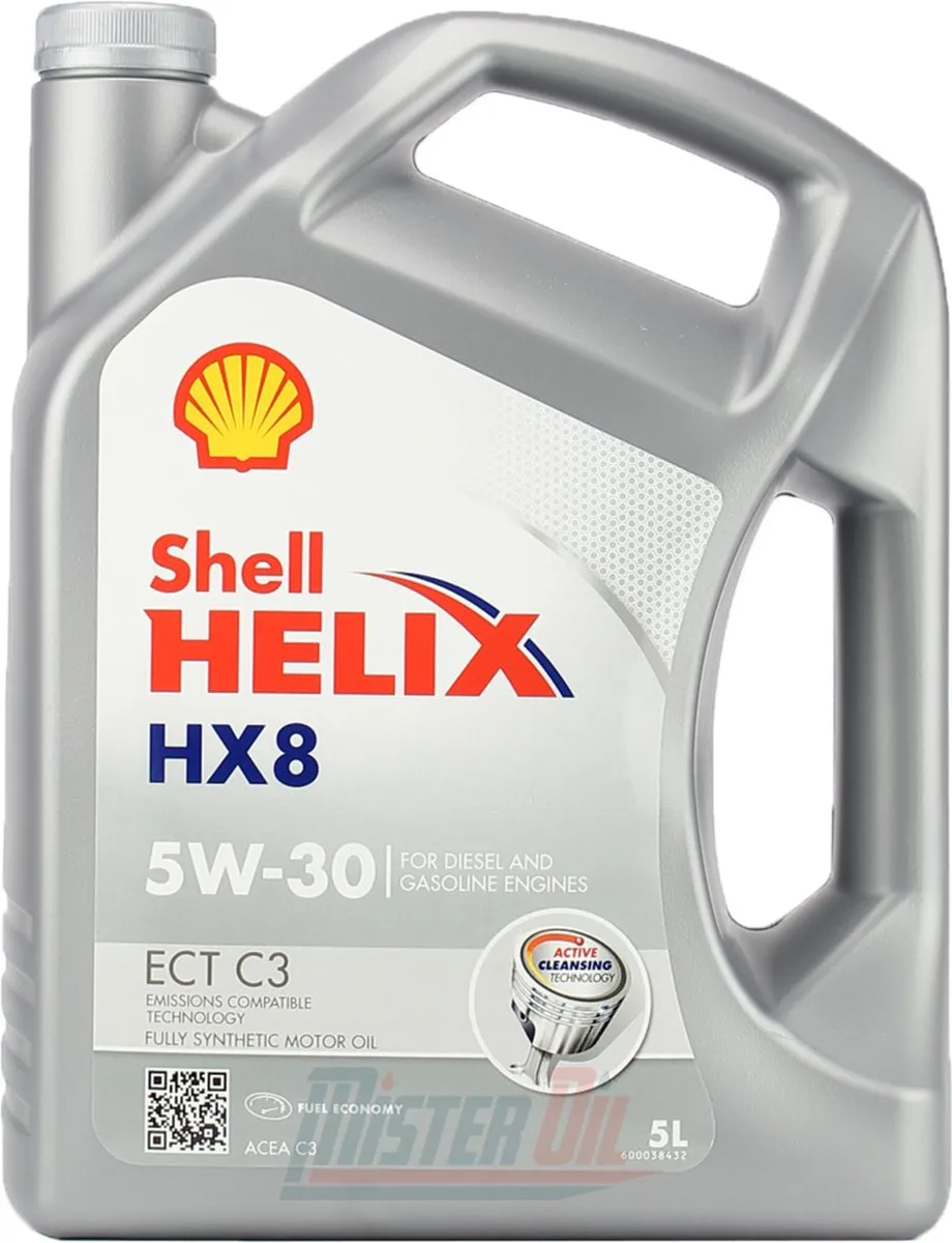 Shell Helix HX8 ECT C3 5W30 Motorolie