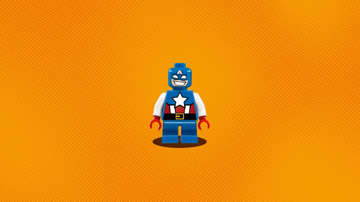 LEGO Mighty Micros Captain America vs Red Skull 95 Stukken - 2 Minifiguren - afbeelding 6 van 6