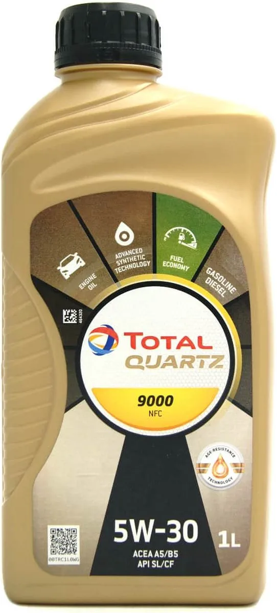 Total Quartz 9000 Future NFC 5W30 Motorolie 1L