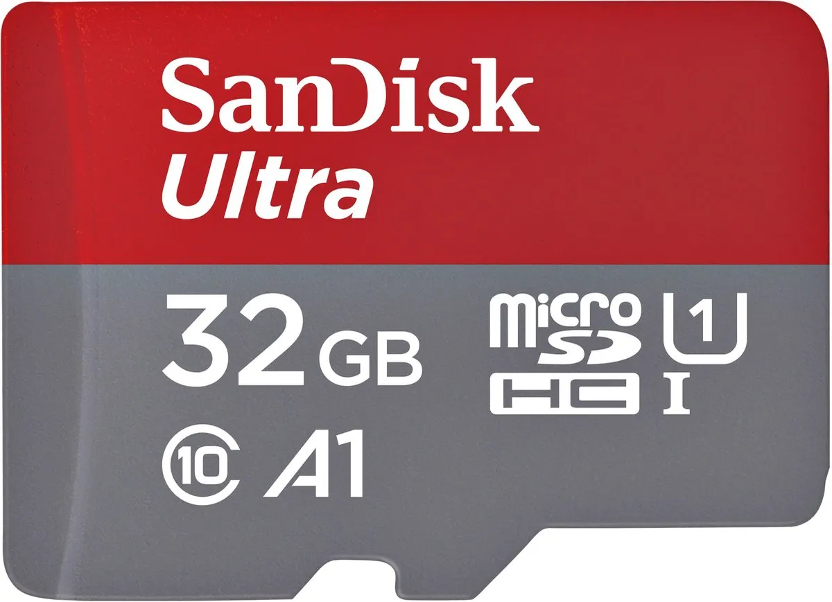 SanDisk Ultra 32GB MicroSD - 120MB/s UHS-I