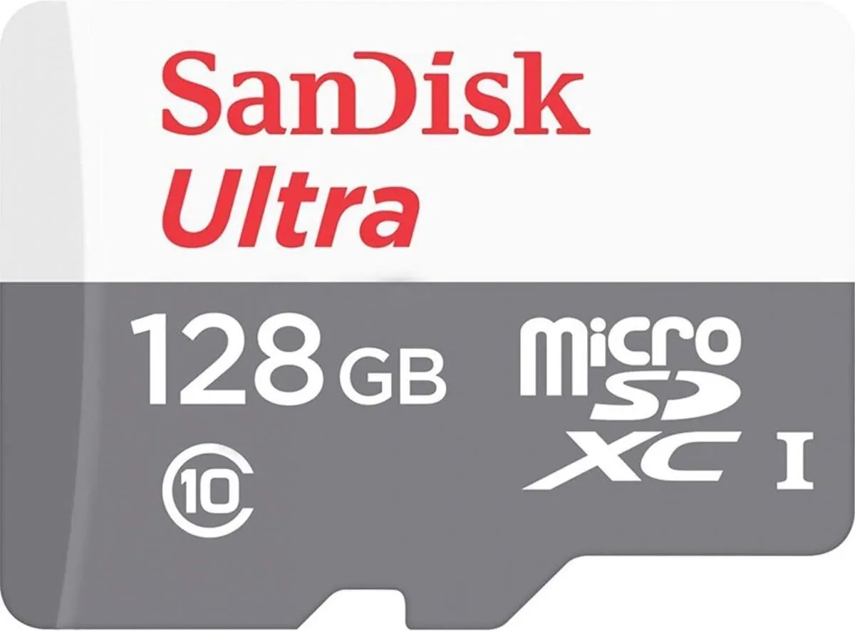 SanDisk Ultra microSD 128GB SDSQUNR-128G-GN3MN