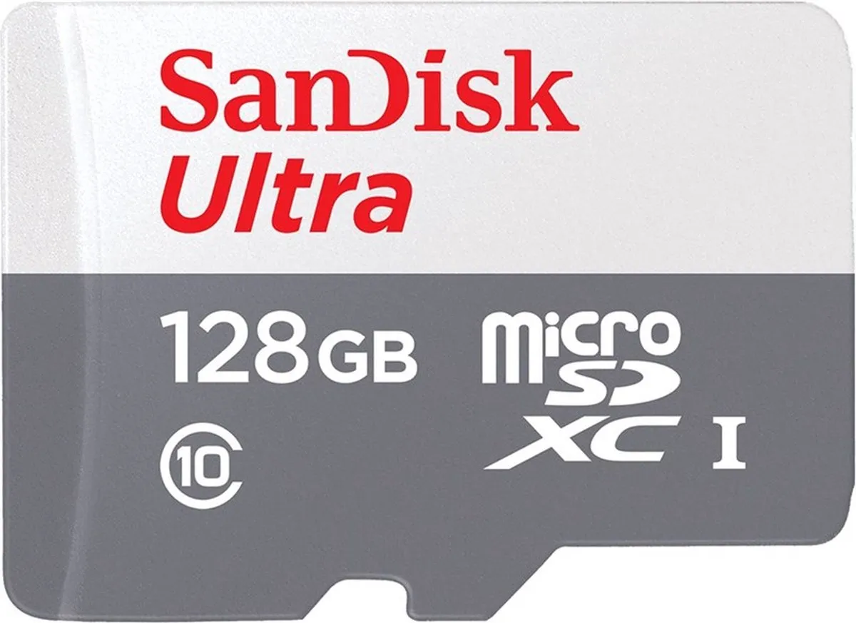 SanDisk Ultra microSD 128GB SDSQUNR-128G-GN3MN