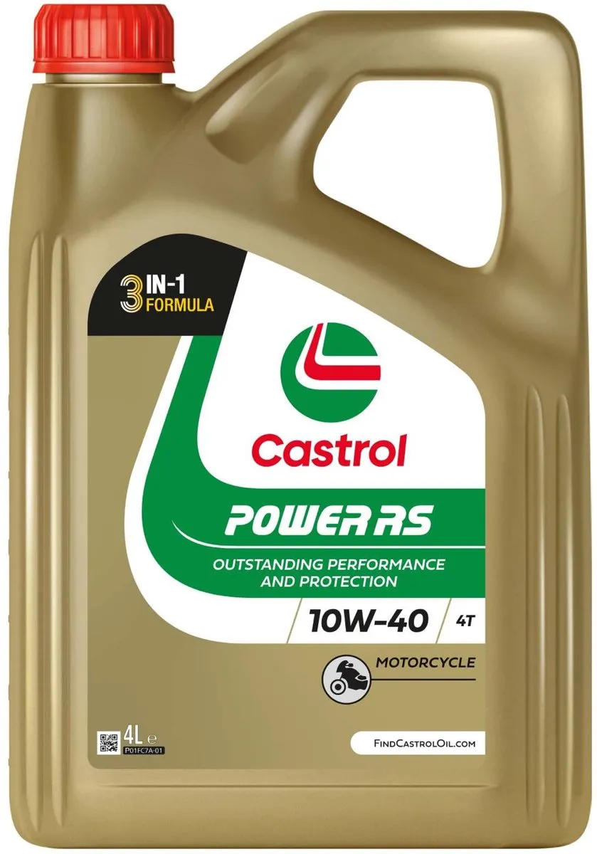 Castrol Power RS 4T 10W40 Motorolie 4 Liter