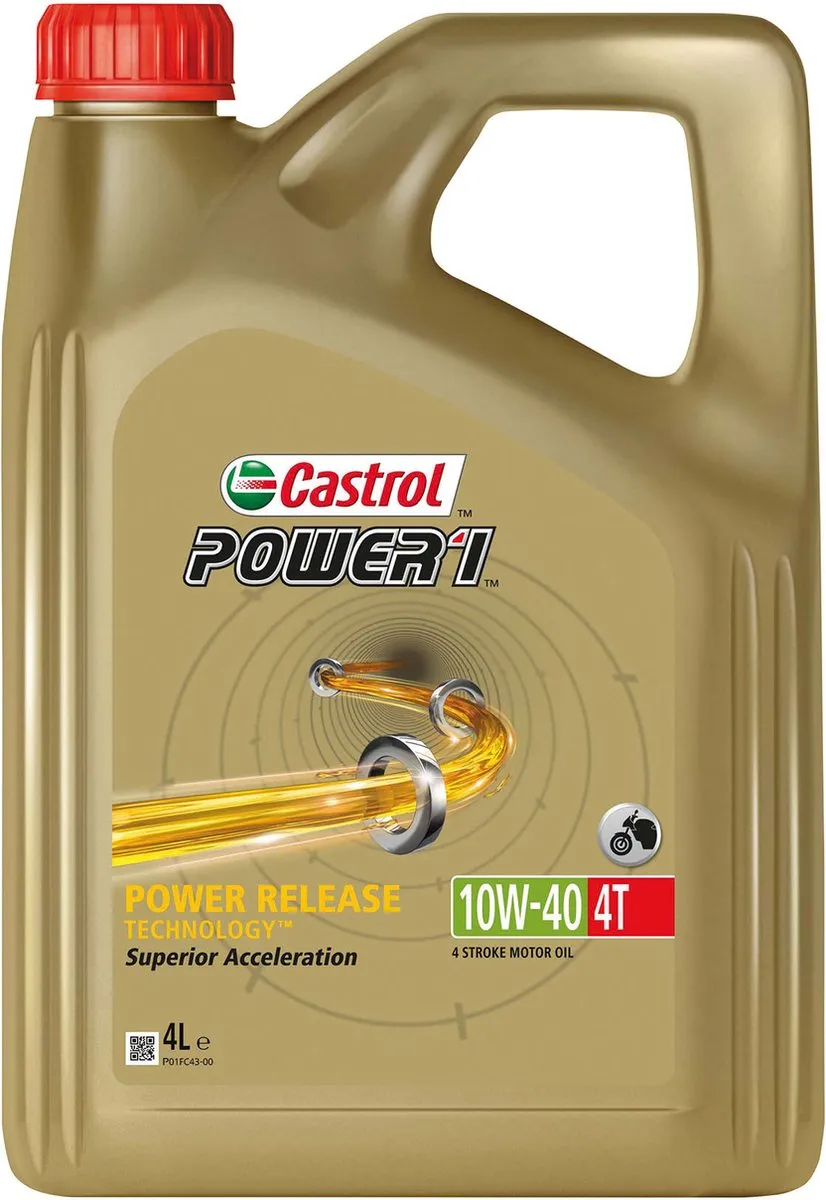 Castrol Power RS 4T 10W40 Motorolie 4 Liter