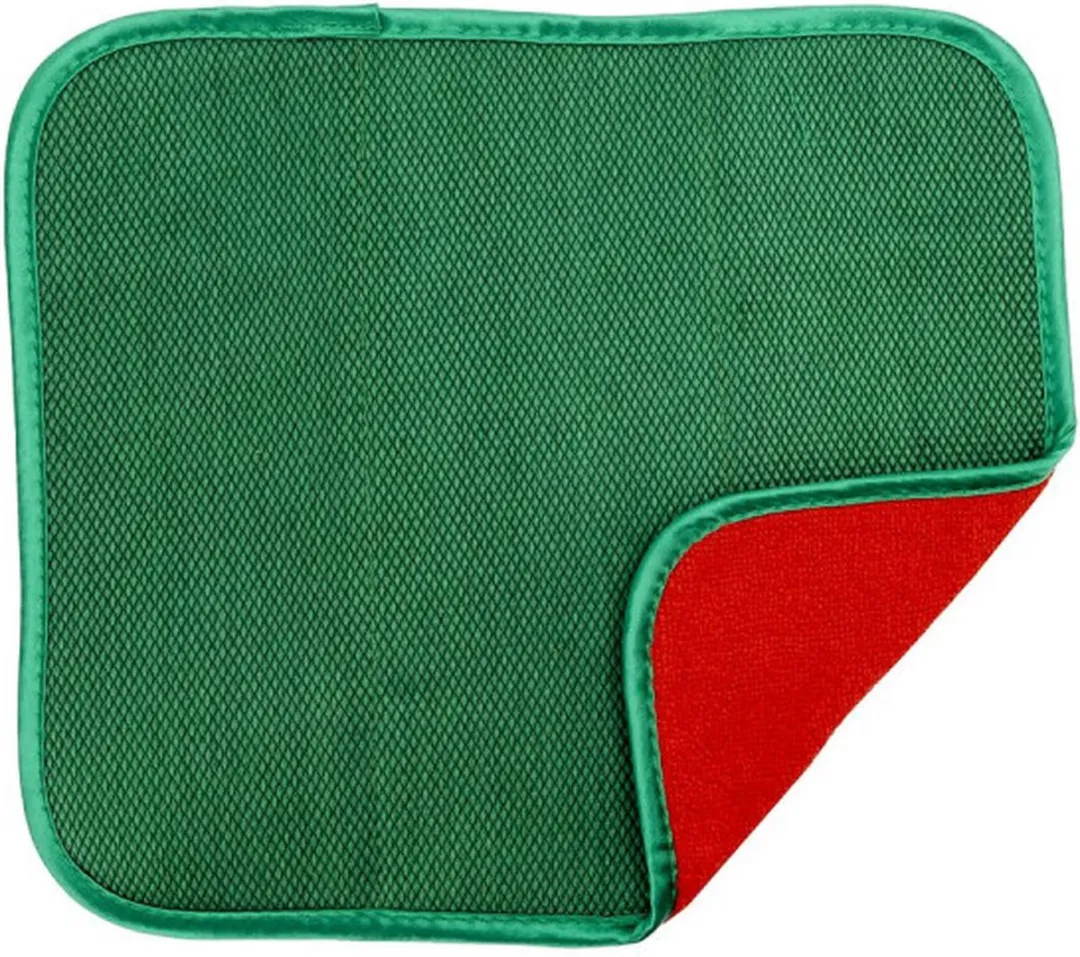 Turtle Wax Interieurdoek Dual Action X5533td - 32x28cm - Groen/Rood