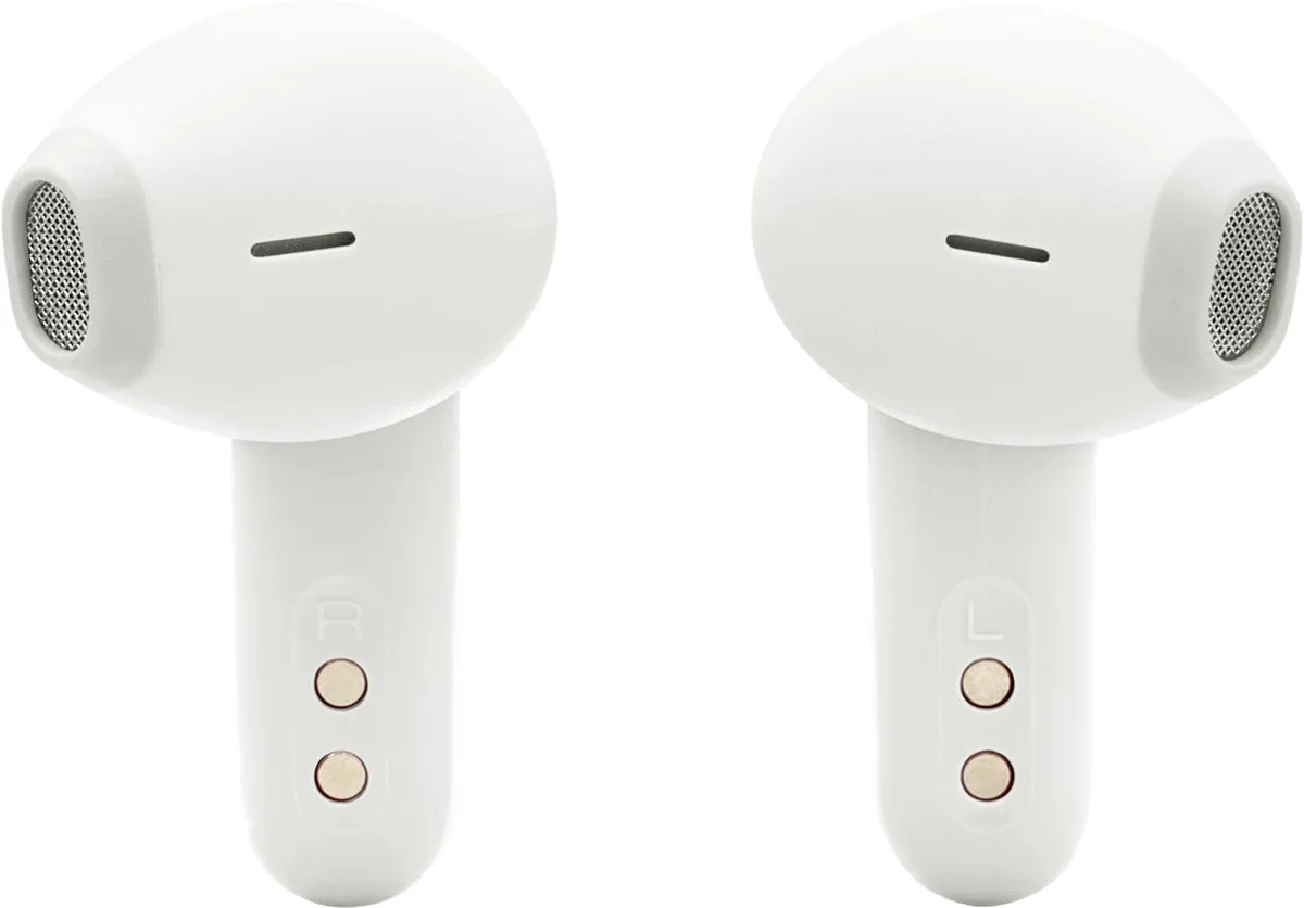 JBL Wave Flex 2 Oordopjes - Noise Cancelling - 40 uur - IP54 - Wit