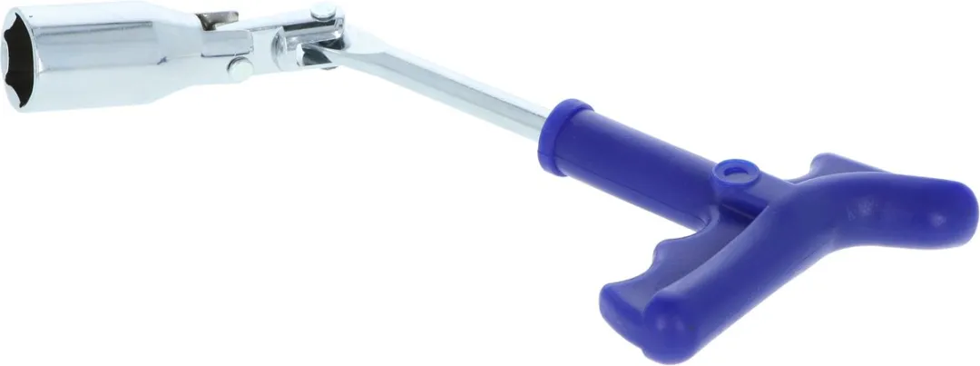 Carpoint Bougiesleutel T-Grip 21mm - Blauw - afbeelding 6 van 6