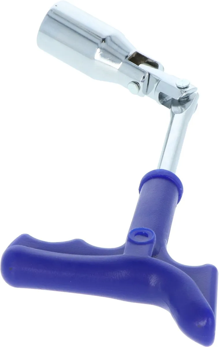 Carpoint Bougiesleutel T-Grip 21mm - Blauw