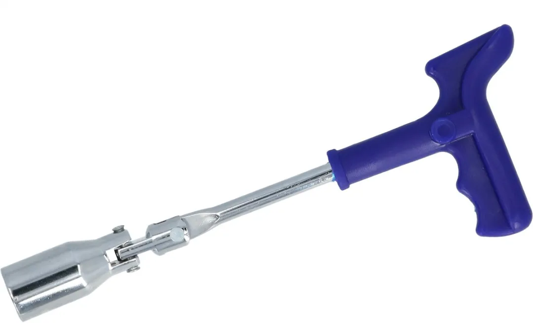 Carpoint Bougiesleutel T-Grip 21mm - Blauw