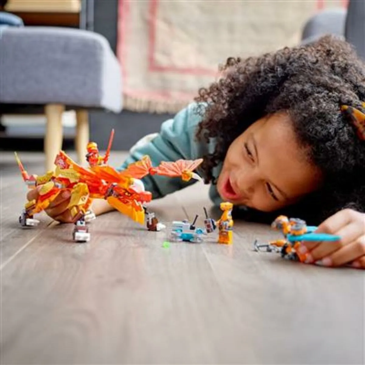 LEGO Ninjago Kai's Vuurdraak EVO 71762 - 204 Stukken - afbeelding 6 van 6