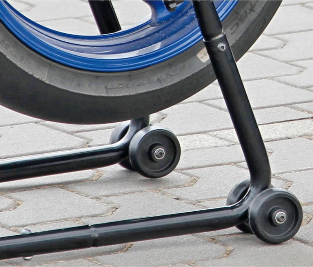 Lampa Stand-Up Achterstandaard - Zwart - Universeel
