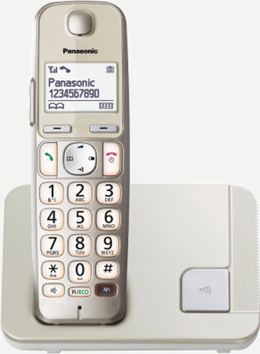 Panasonic KX-TGE210NLN DECT Telefoon - 1 Handset - Wit - afbeelding 6 van 6