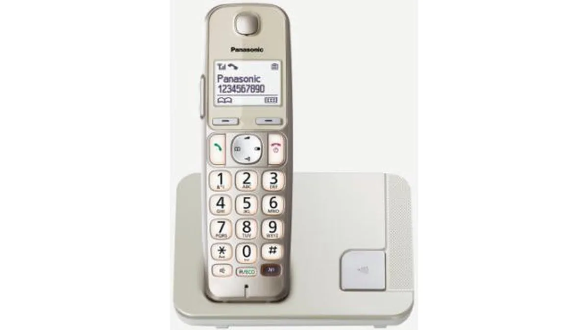 Panasonic KX-TGE210NLN DECT Telefoon - 1 Handset - Wit
