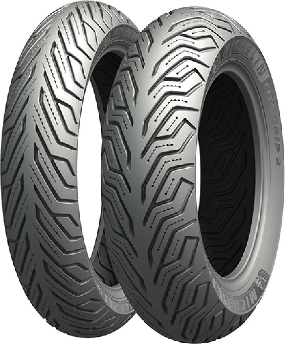 120-70-12 michelin band voor peugeot 50 elyseo scooter - ajp remklauw 1998 tot 2004 av / ar nieuw