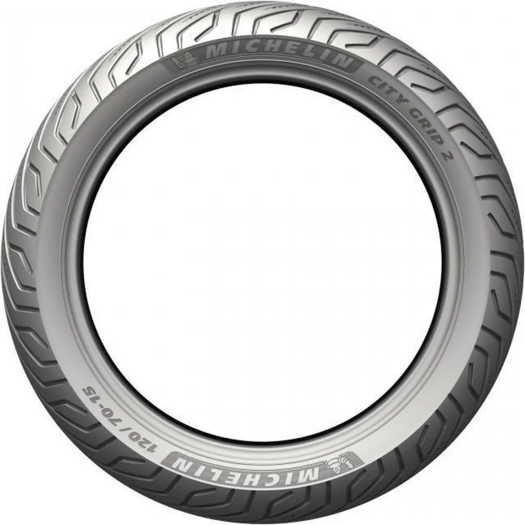120-70-12 michelin band voor peugeot 50 elyseo scooter - ajp remklauw 1998 tot 2004 av / ar nieuw