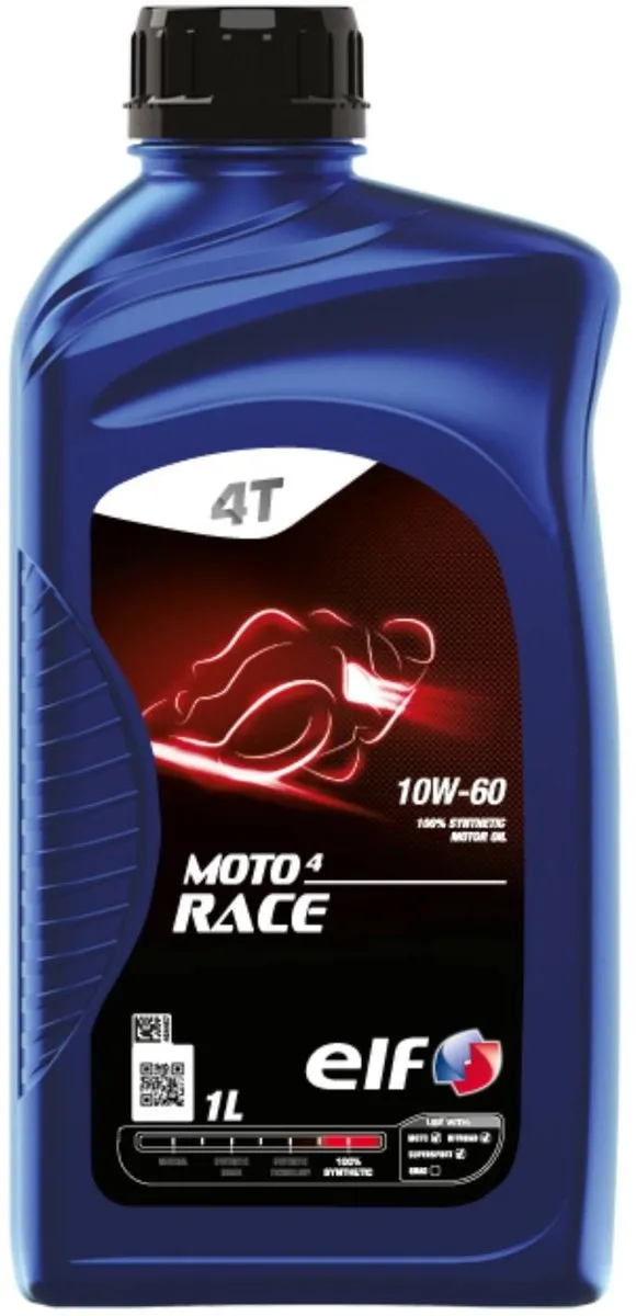 Total Elf Moto 4 Race 10W60 Motorolie 1L